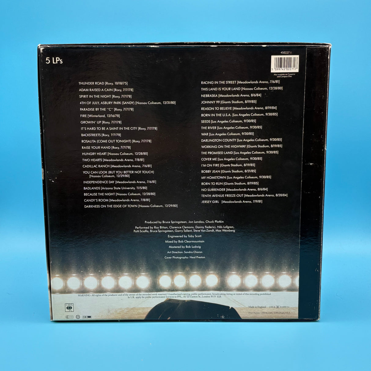 Bruce Springsteen - Live 1975-85 Boxset Vinyl
