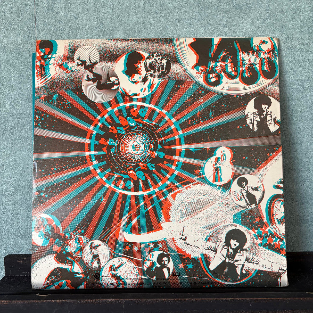 Grand Funk - Shinin' On - 3D Glasses Attached - Factory Sample - VINYL