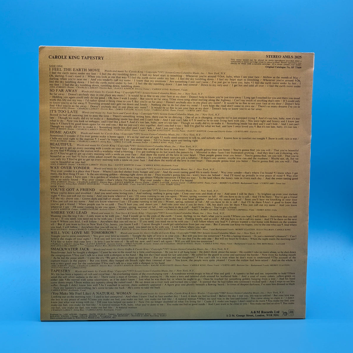 Carole King - Tapestry Vinyl