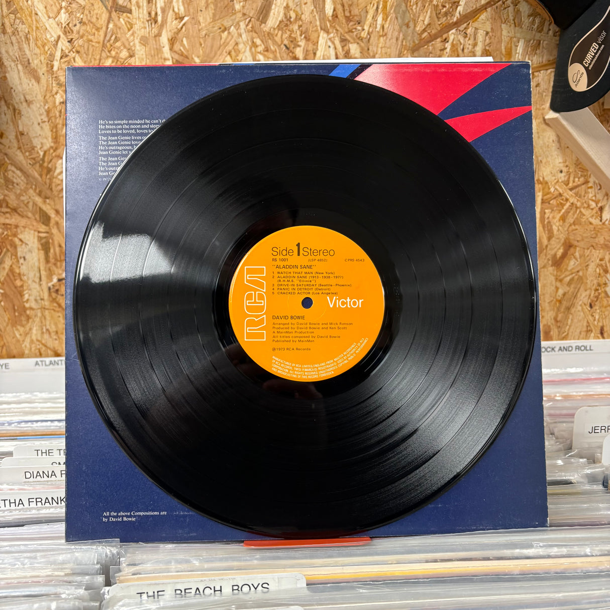 David Bowie - Aladdin Sane - With Fan Club Insert - VINYL