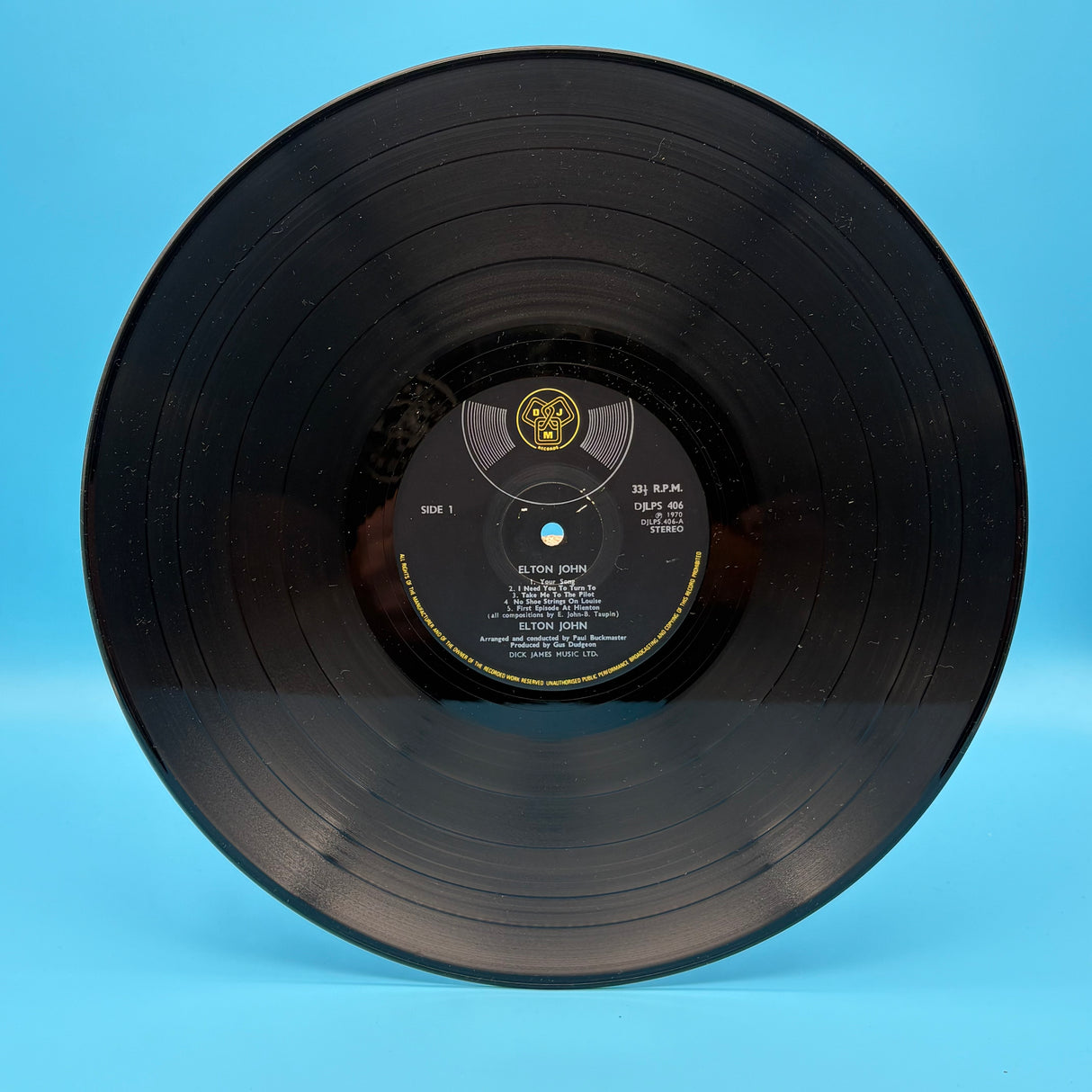 Elton John - Elton John First Press Vinyl