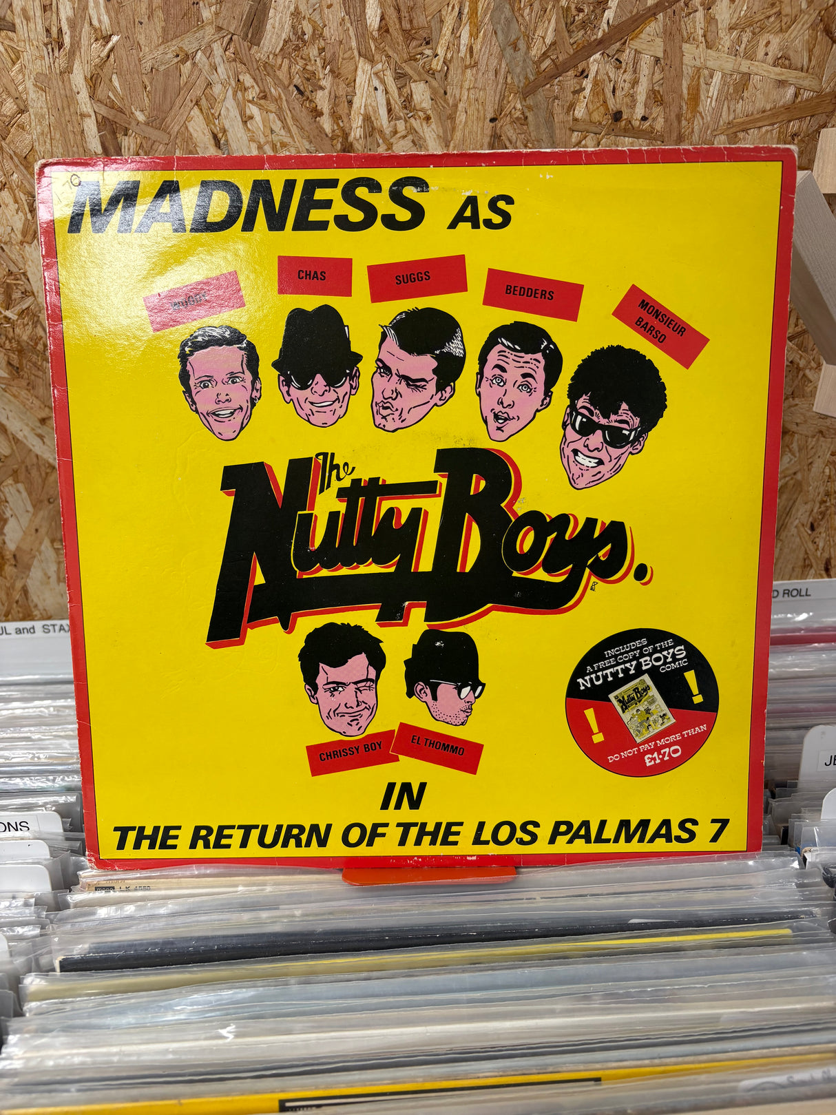 Madness - The Return Of The Los Palmas 7 - With Comic - 12" Single - VINYL