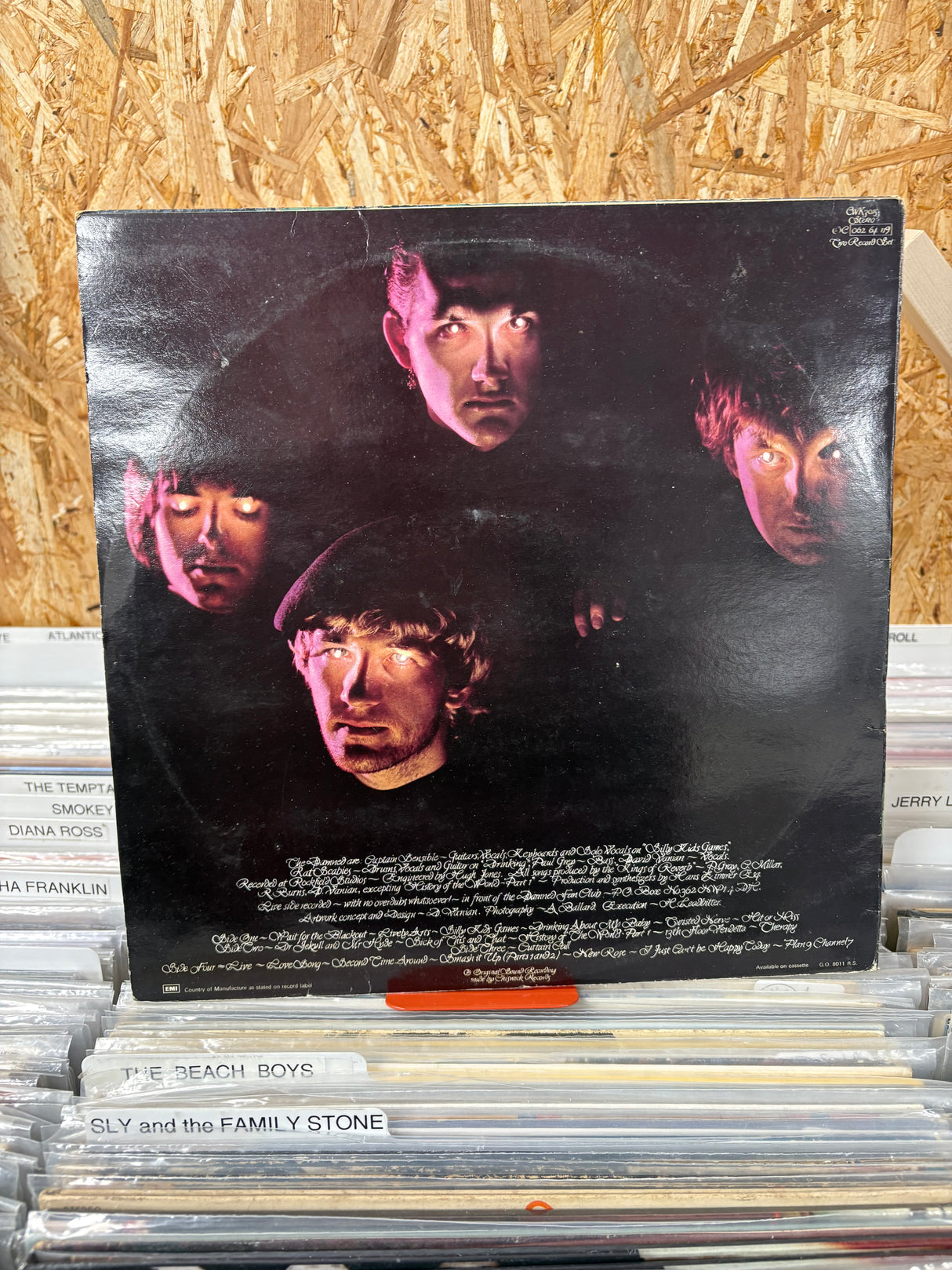 The Damned - The Black Album - 2LP - VINYL