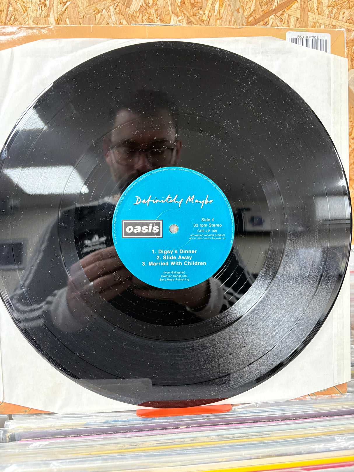 Oasis - Definitely Maybe - Creation Records MPO Pressing - VINYL