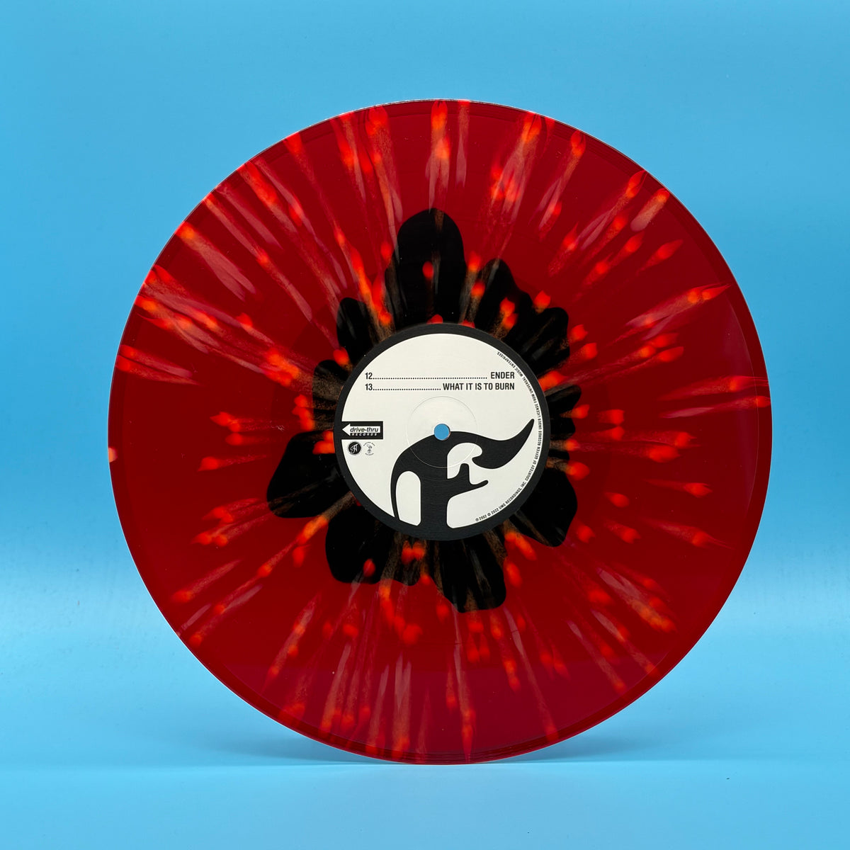 Finch - What It Is To Burn Ruby Red Splatter Vinyl