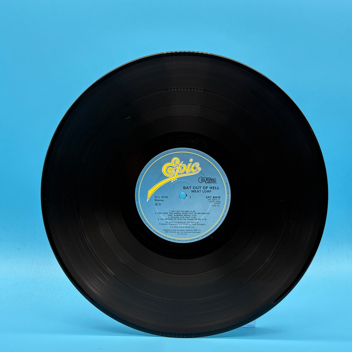 Meat Loaf - Bat Out Of Hell Vinyl