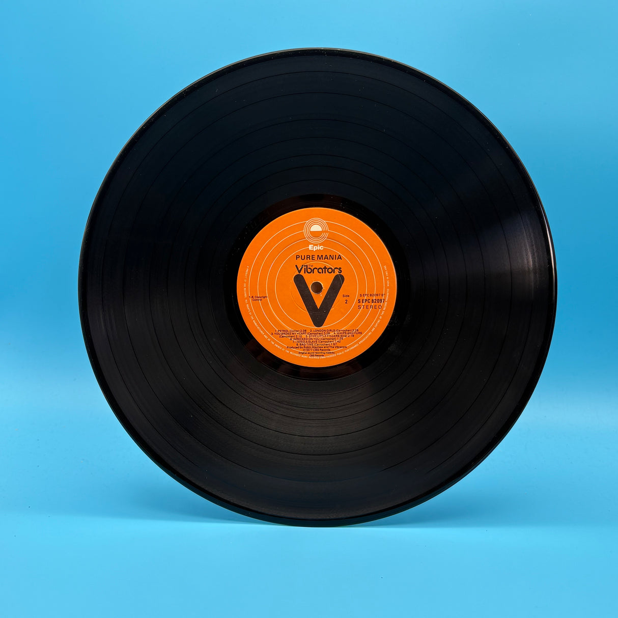 The Vibrators - Pure Mania Vinyl