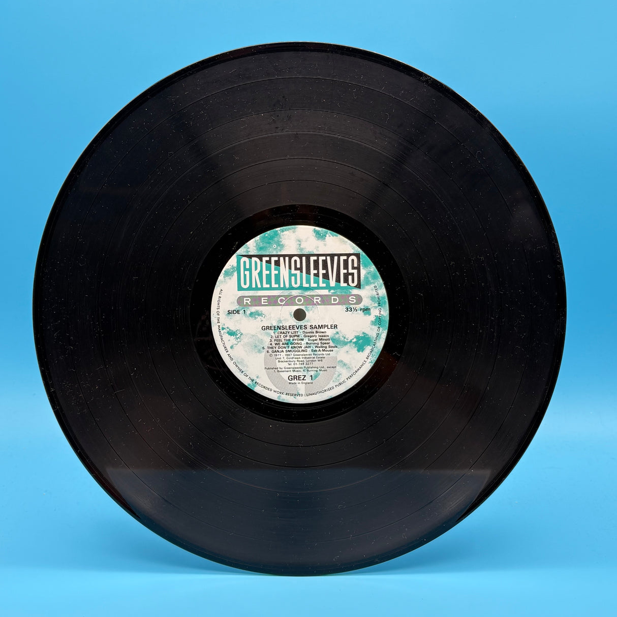 Various Artists- Greensleeve Sampler Vinyl