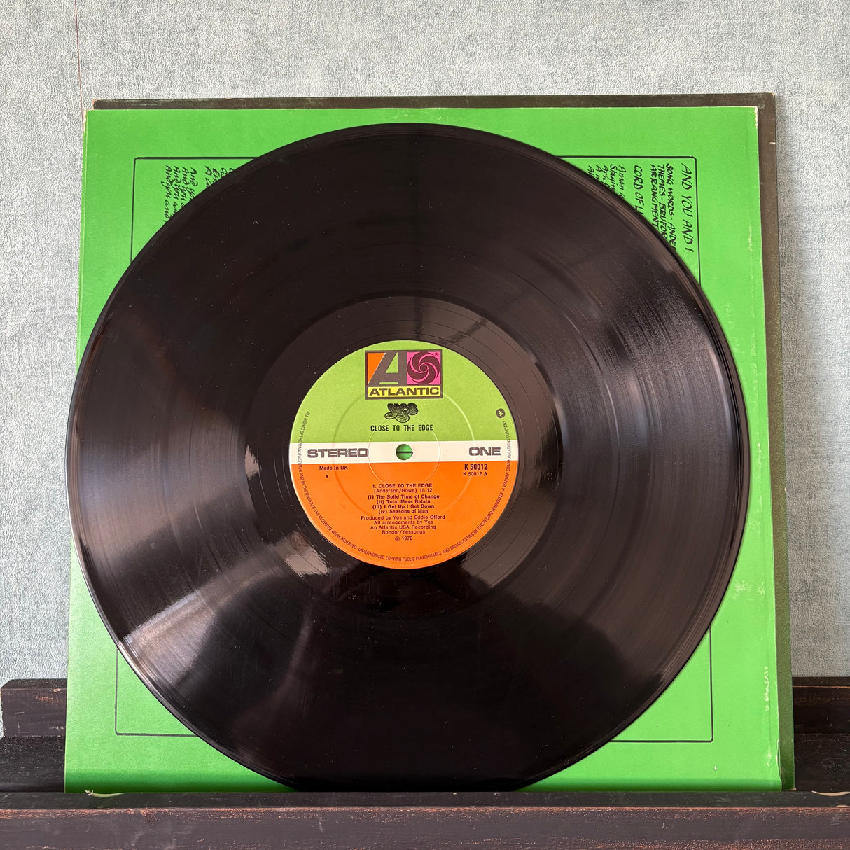 Yes - Chase To The Edge - VINYL