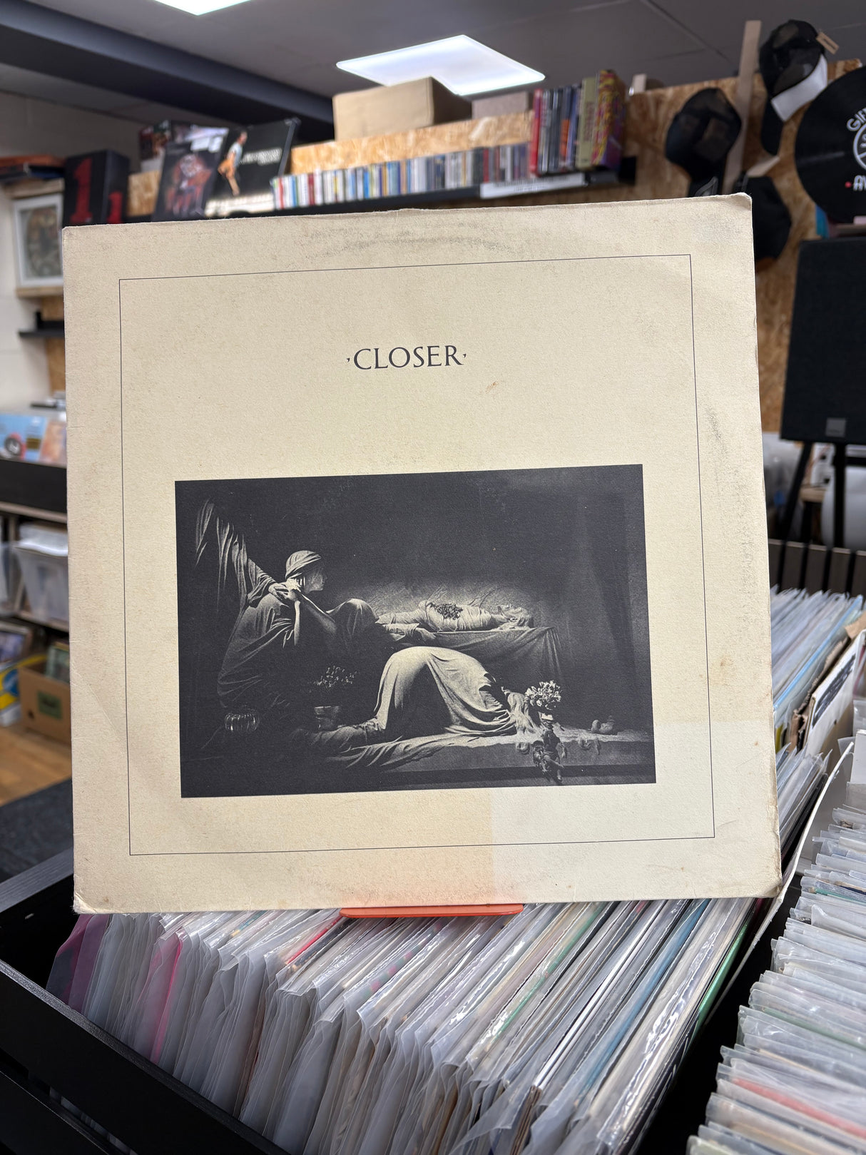 Joy Division - Closer - First Press FACT 25 - Translucent Red