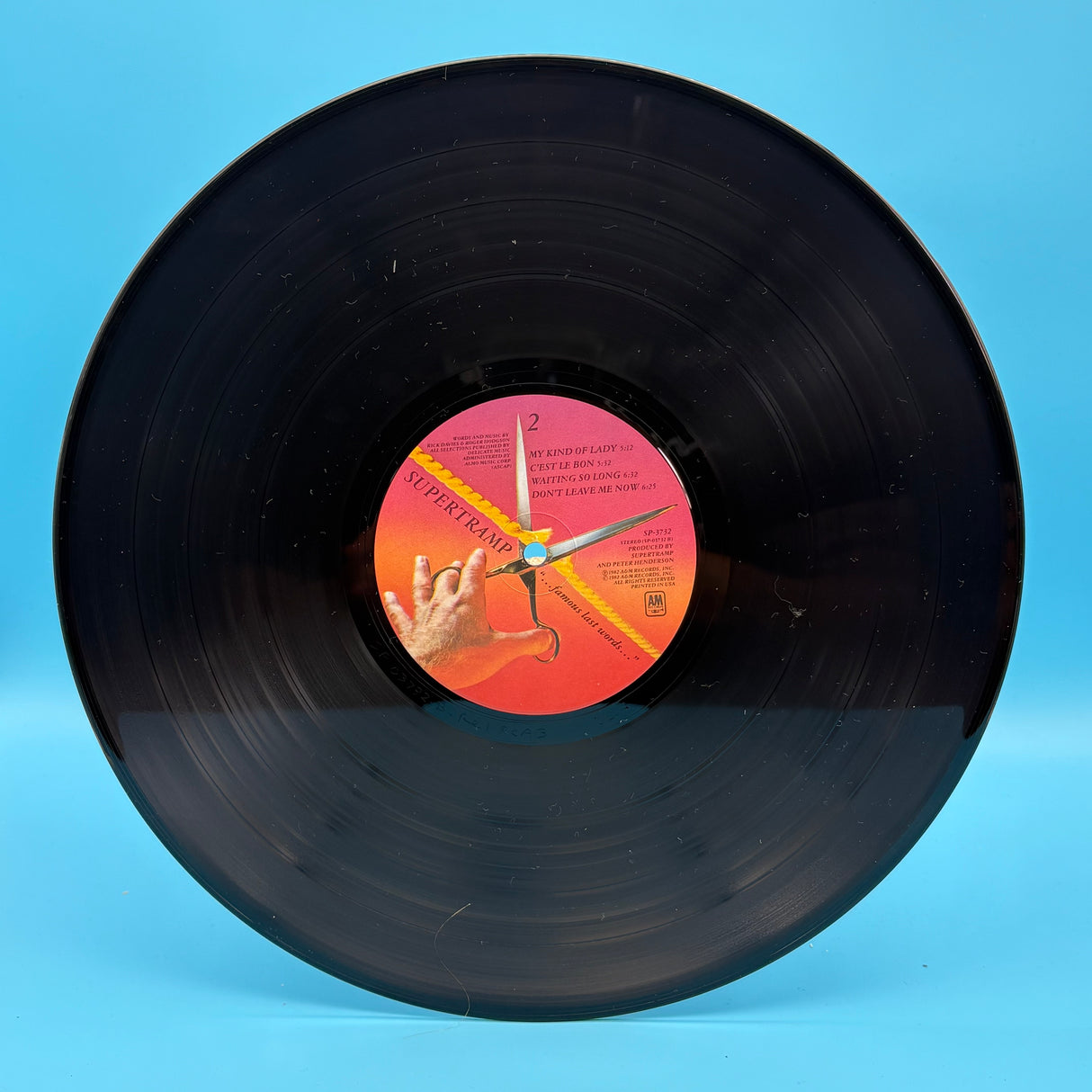 Supertramp - Famous Last Words Vinyl