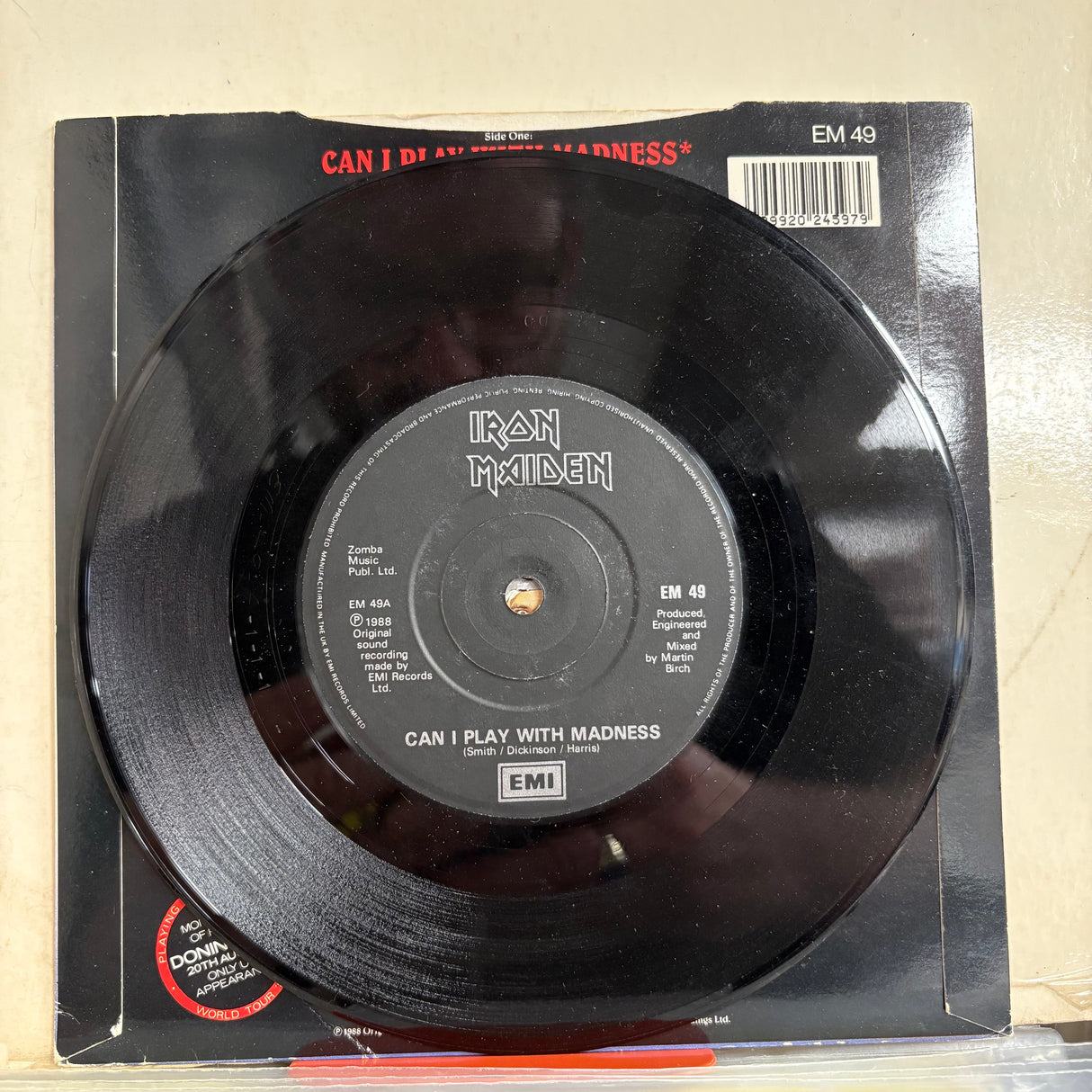 Iron Maiden - Can I Play With Madness Vinyl