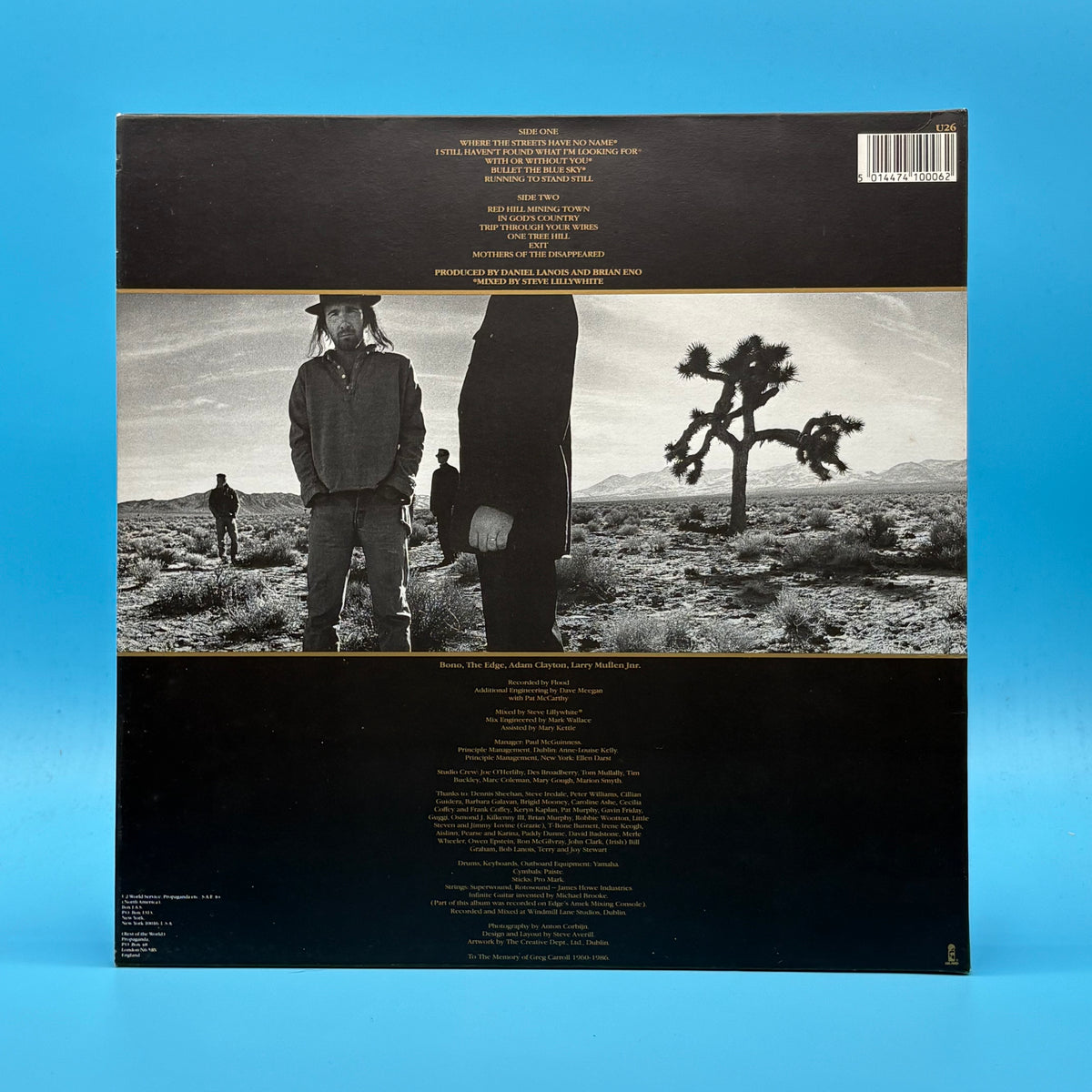 U2 - The Joshua Tree Vinyl