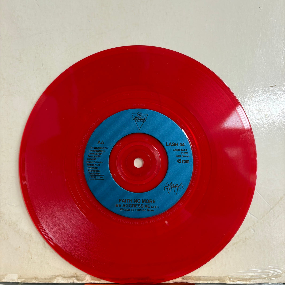 Faith No More - I’m Easy/Be Aggressive Vinyl