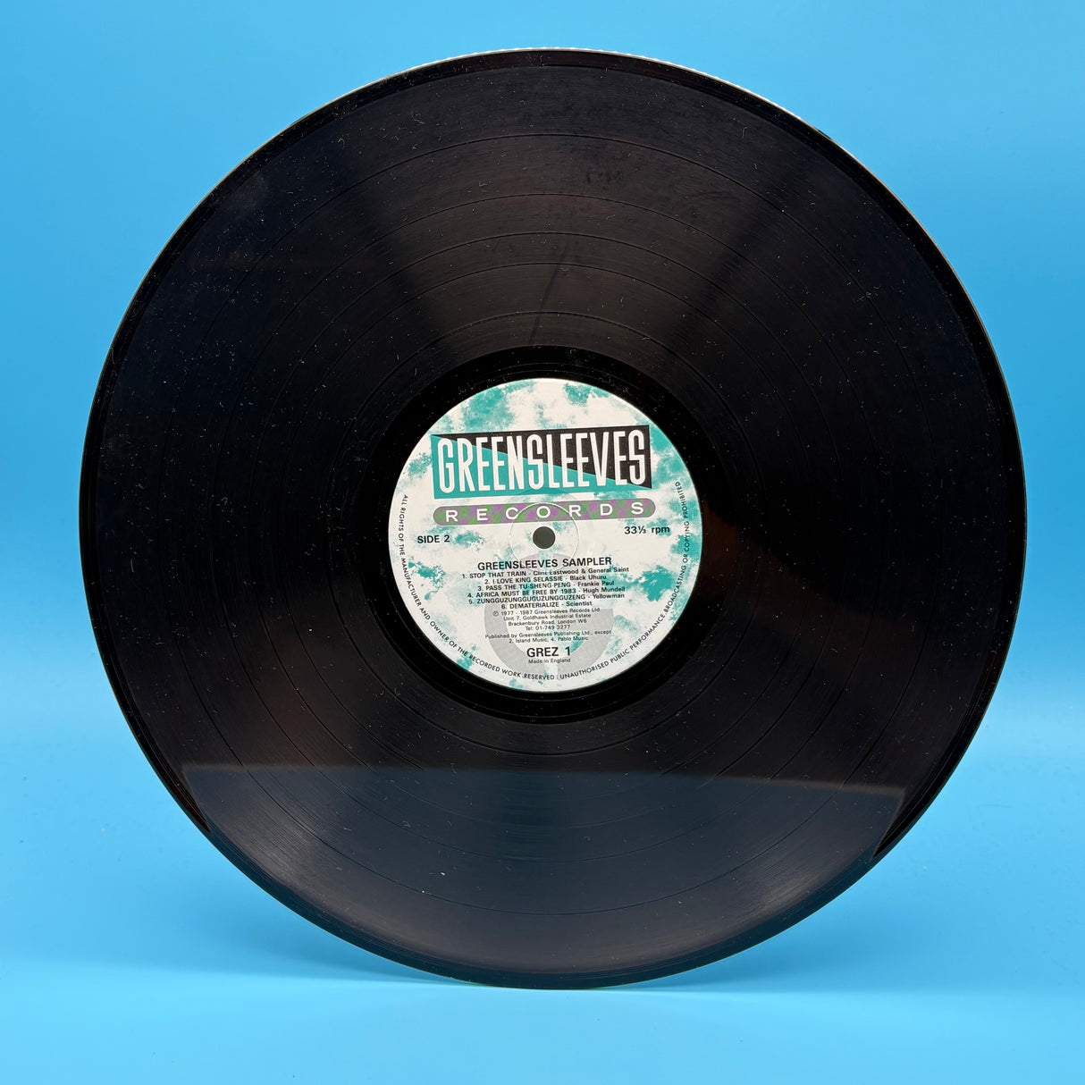 Various Artists- Greensleeve Sampler Vinyl