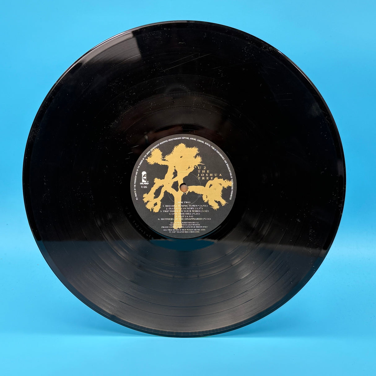 U2 - The Joshua Tree Original Vinyl