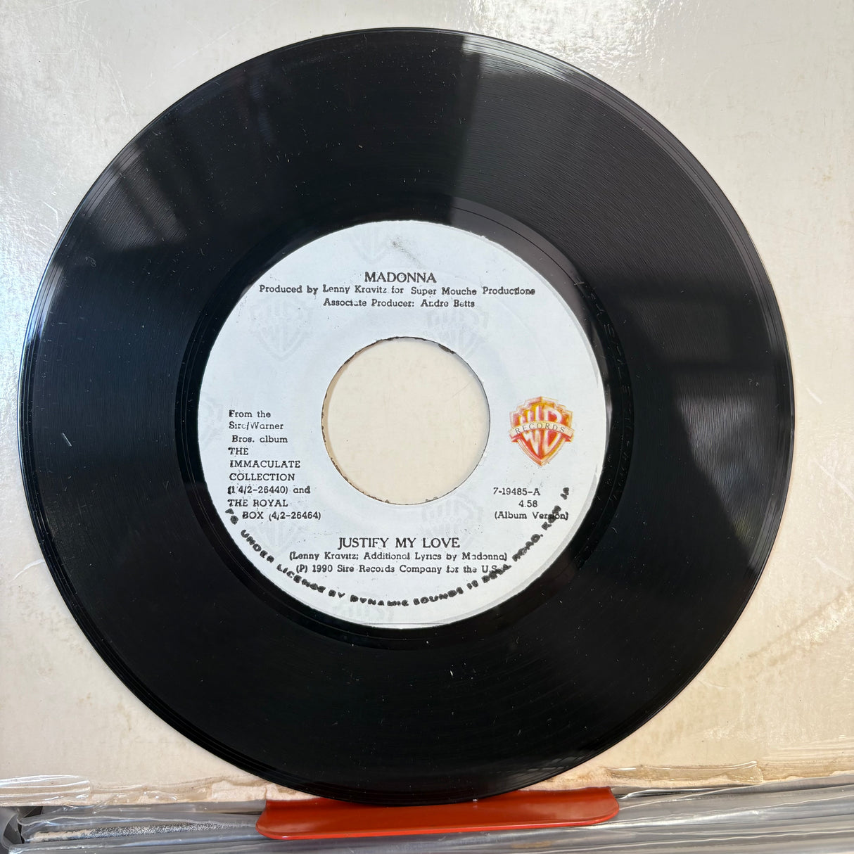 Madonna - Justify My Love Jamaican Vinyl