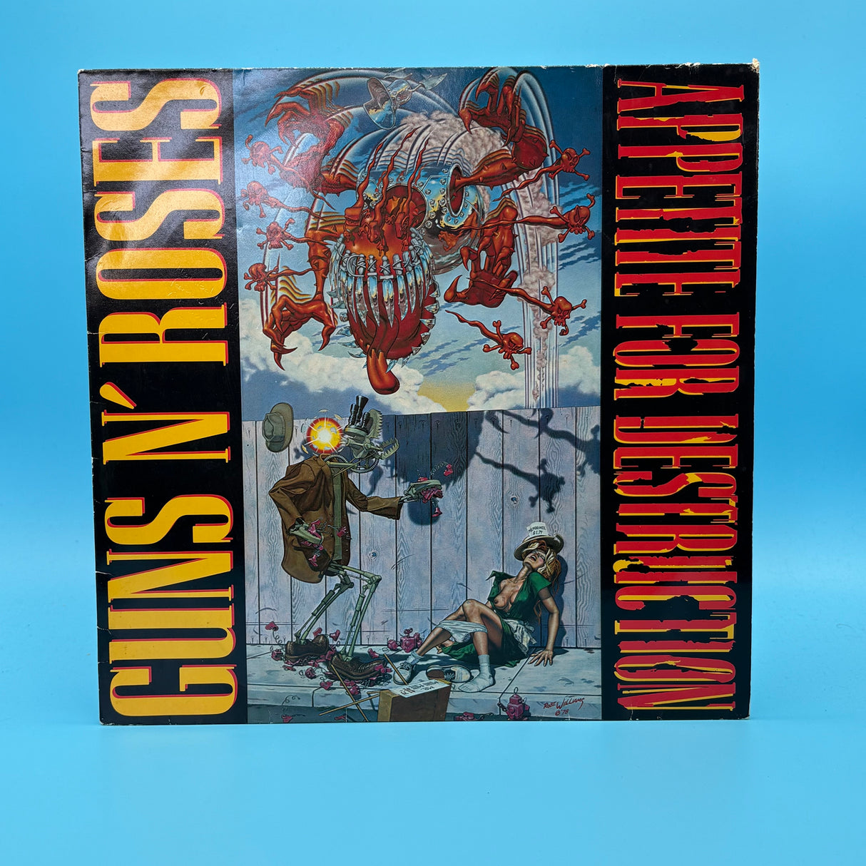 Guns N' Roses - Appetite For Destruction Banned Sleeve Vinyl