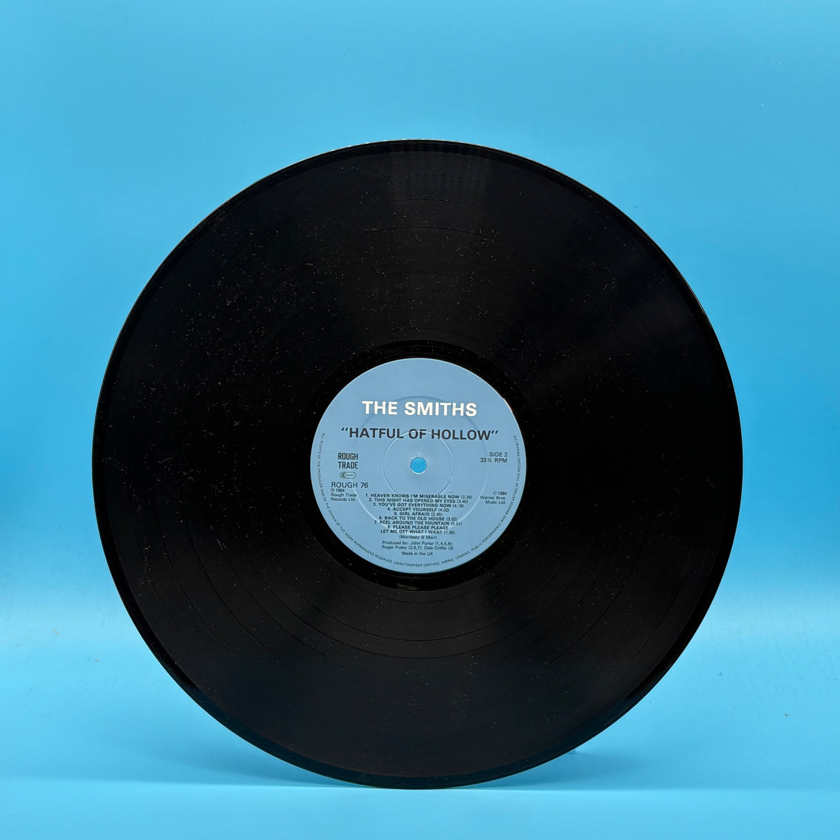 The Smiths - Hatful Of Hollow Original Vinyl