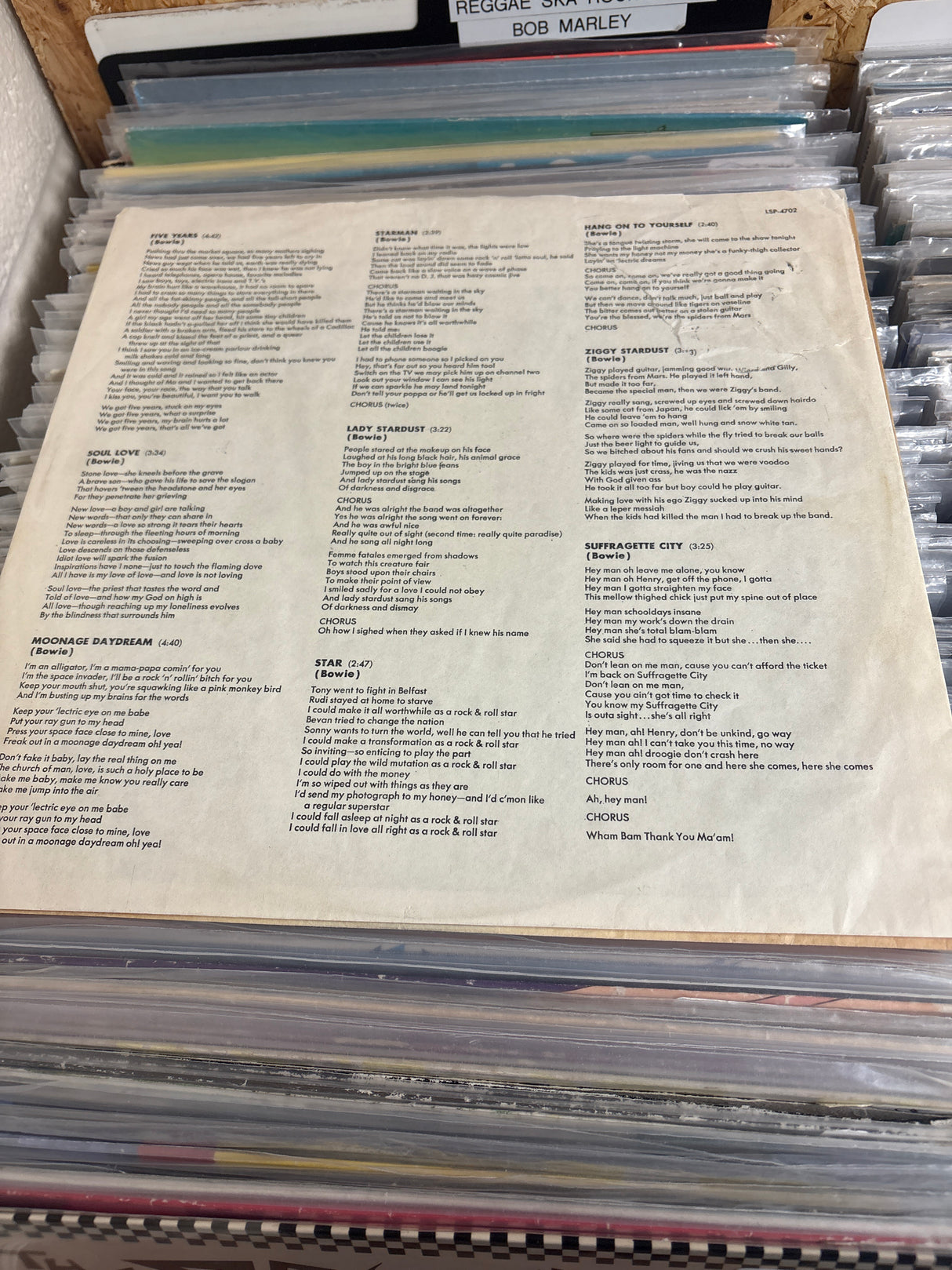 David Bowie - The Rise And Fall Of Ziggy Stardust And The Spiders From Mars - VINYL