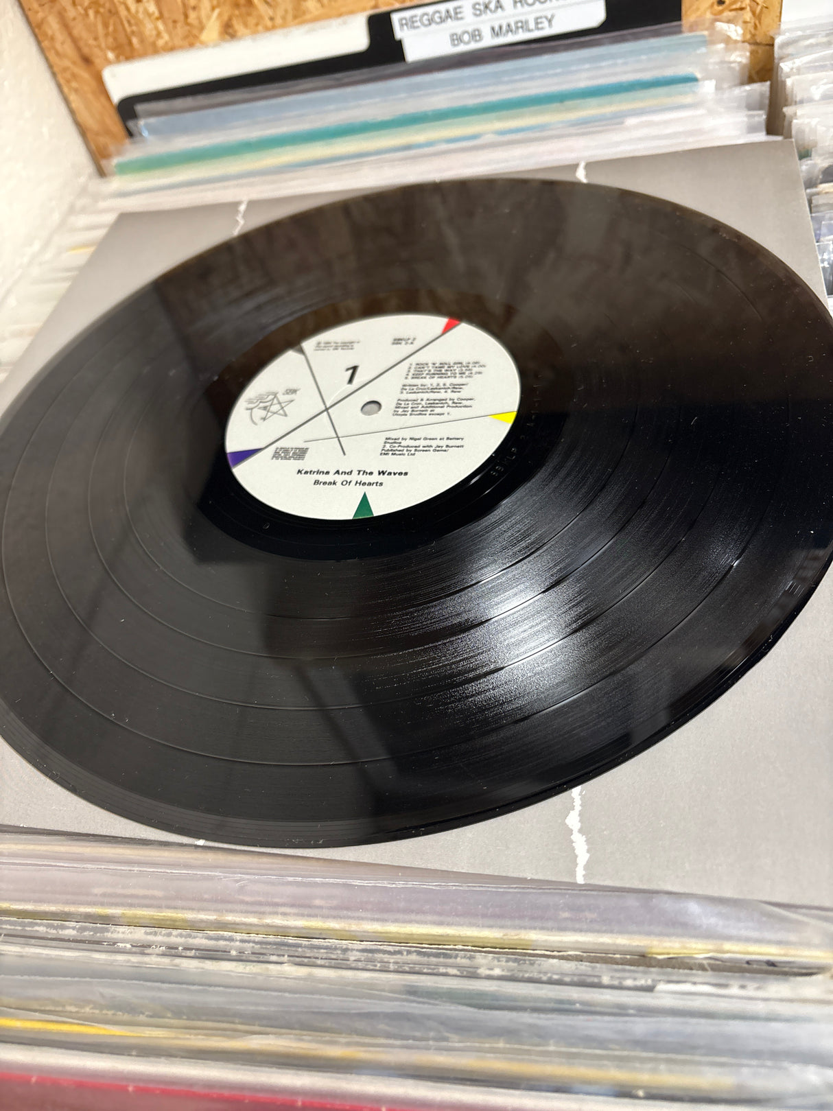 Katrina And The Waves - Break Of Hearts - Factory Sample - VINYL