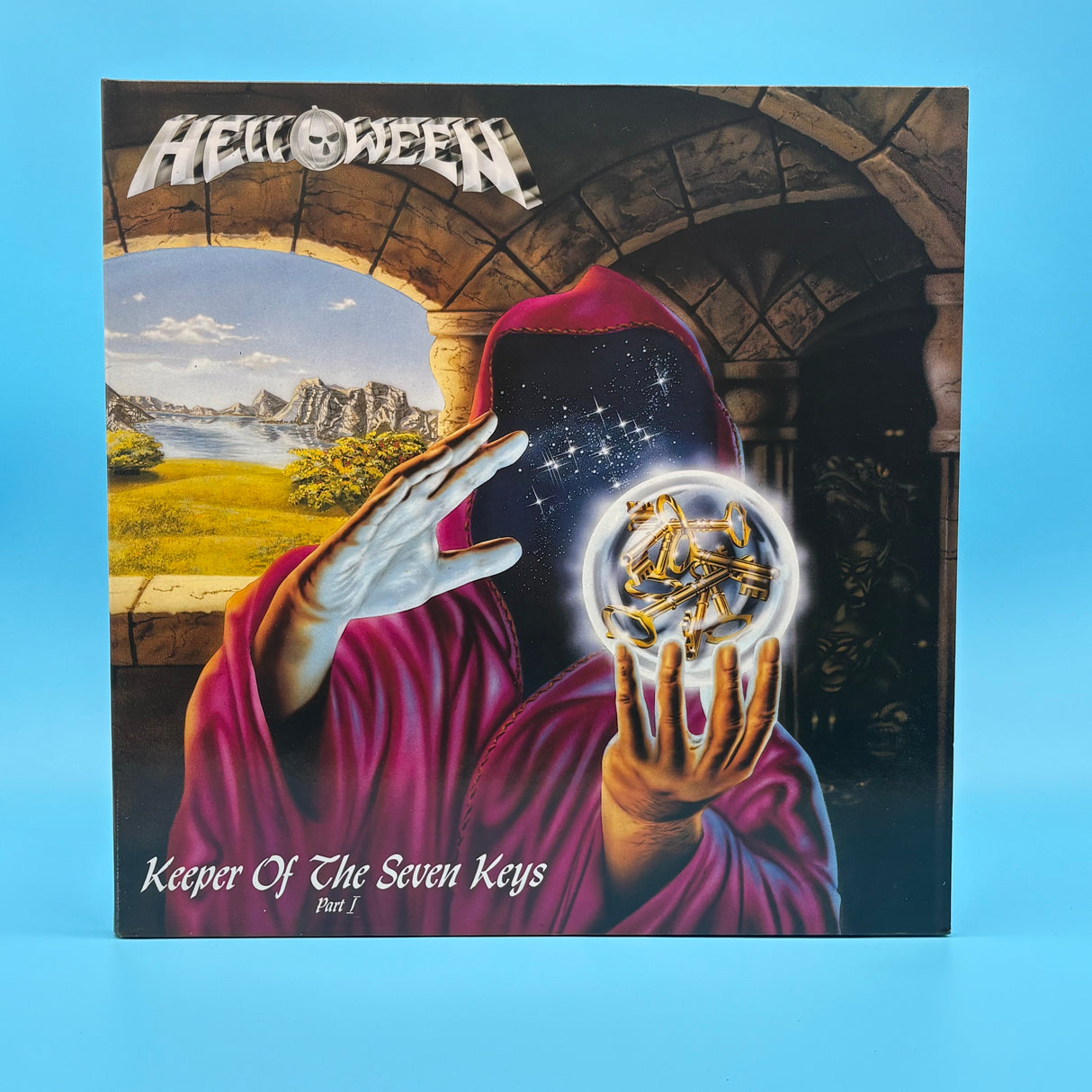 Helloween - Keeper Of The Seven Keys Part 1 With Poster Blue Vinyl