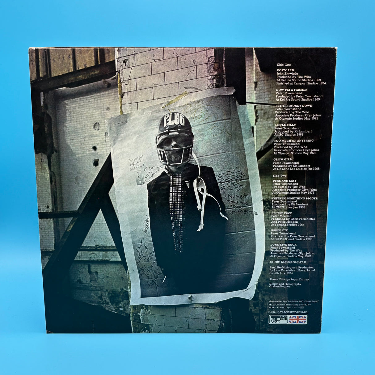 The Who - Odds And Sods Japanese Track Records Vinyl