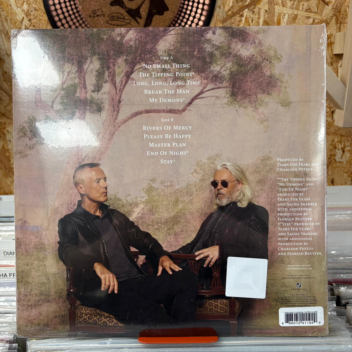 Tears For Fears - The Tipping Point - Canadian - Limited to 500 Copies - SEALED Clear VINYL