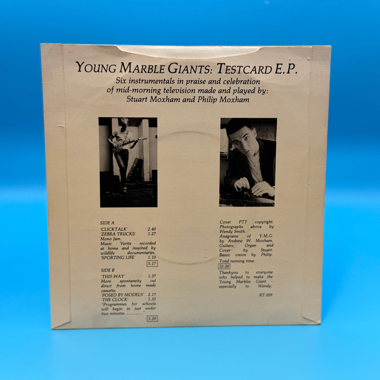 Young Marble Giants - Testcard EP Vinyl
