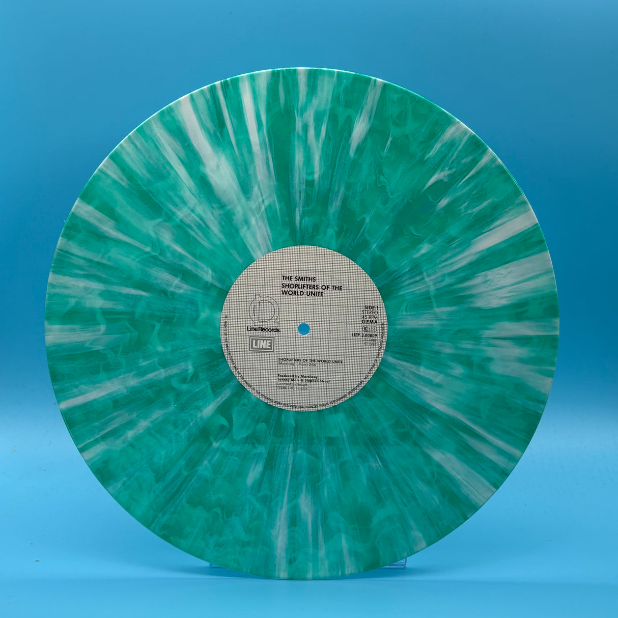 The Smiths - Shoplifters Of The World Unite Green Splatter Vinyl