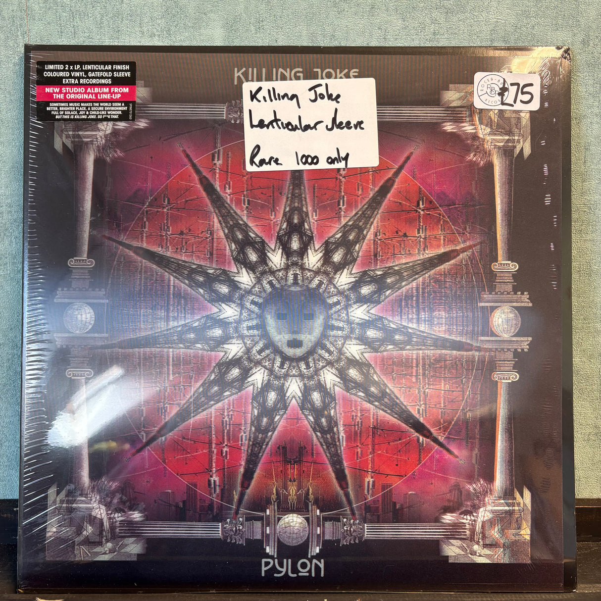 Killing Joke - Pylon - Lenticular Sleeve - Limited To 1000 - Sealed - VINYL