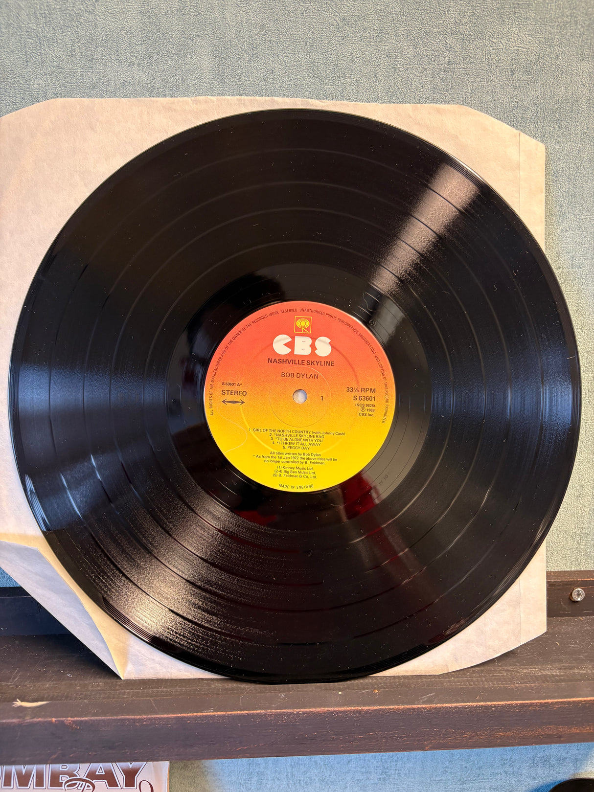 Bob Dylan - Nashville Skyline - VINYL