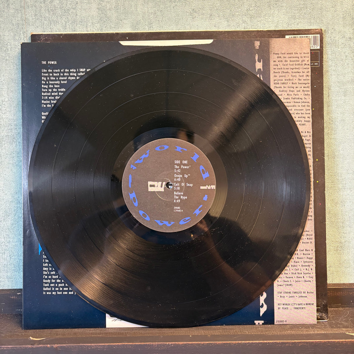 Snap! - World Power - VINYL