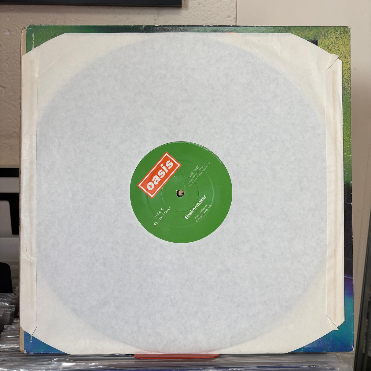 Oasis - Shakermaker Creation Records 12” Vinyl Single