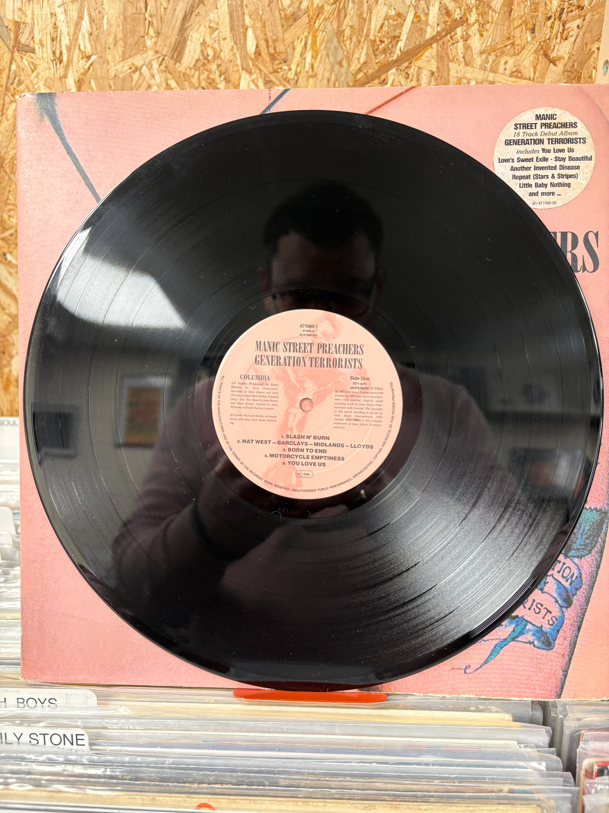 Manic Street Preachers - Generation Terrorist Original 1992 - VINYL