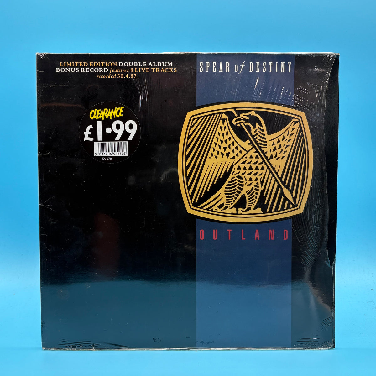Spear Of Destiny - Outland Sealed Original Vinyl