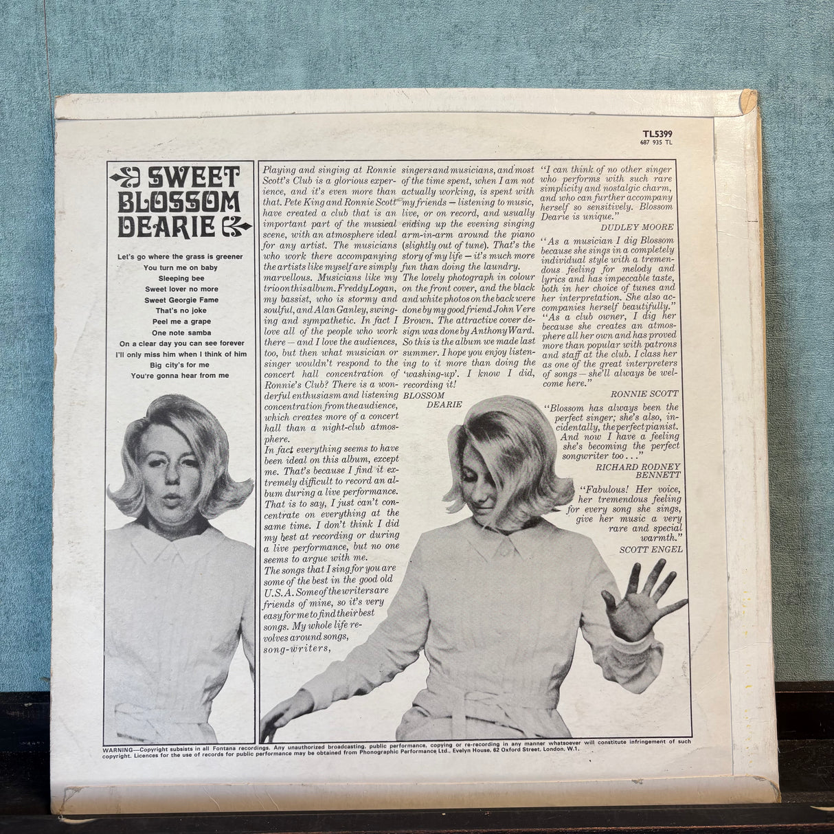 Blossom Dearie - Sweet Blossom Dearie - VINYL