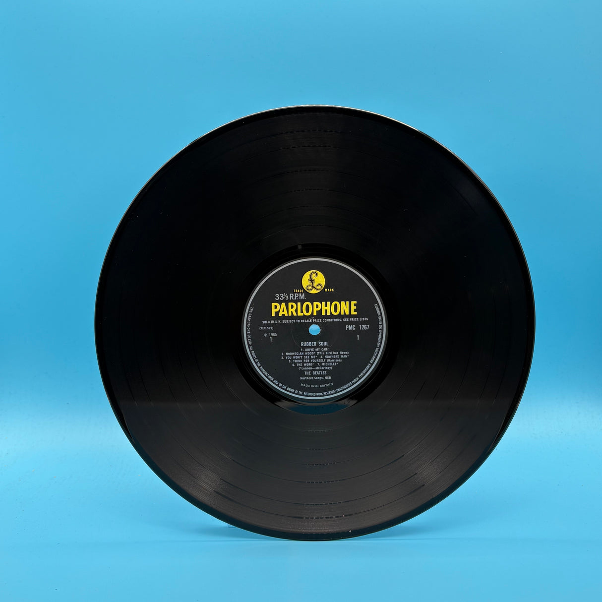 The Beatles - Rubber Soul -5 Hazel Yarwood Mix EX Vinyl