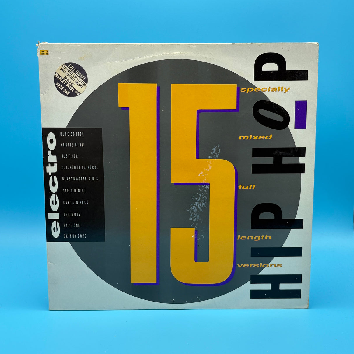 Street Sounds - Electro 15 Hip Hop Vinyl