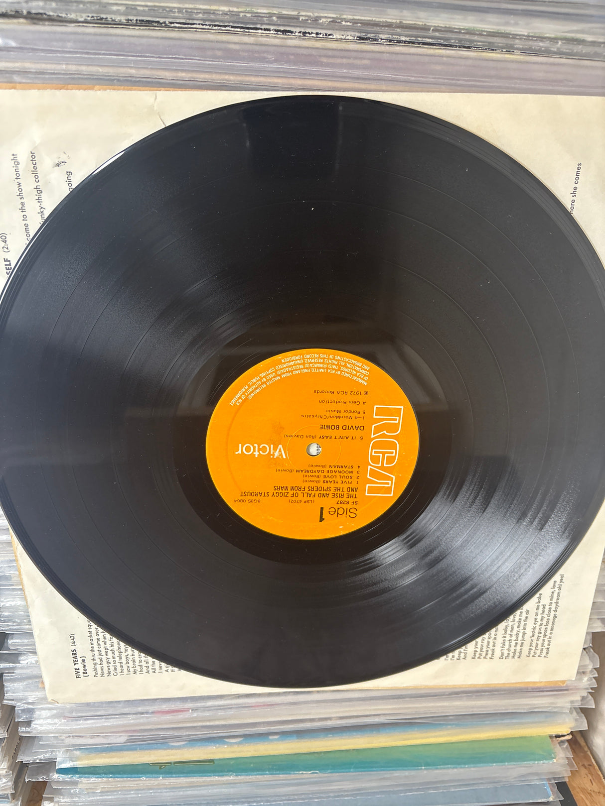 David Bowie - The Rise And Fall Of Ziggy Stardust And The Spiders From Mars - VINYL