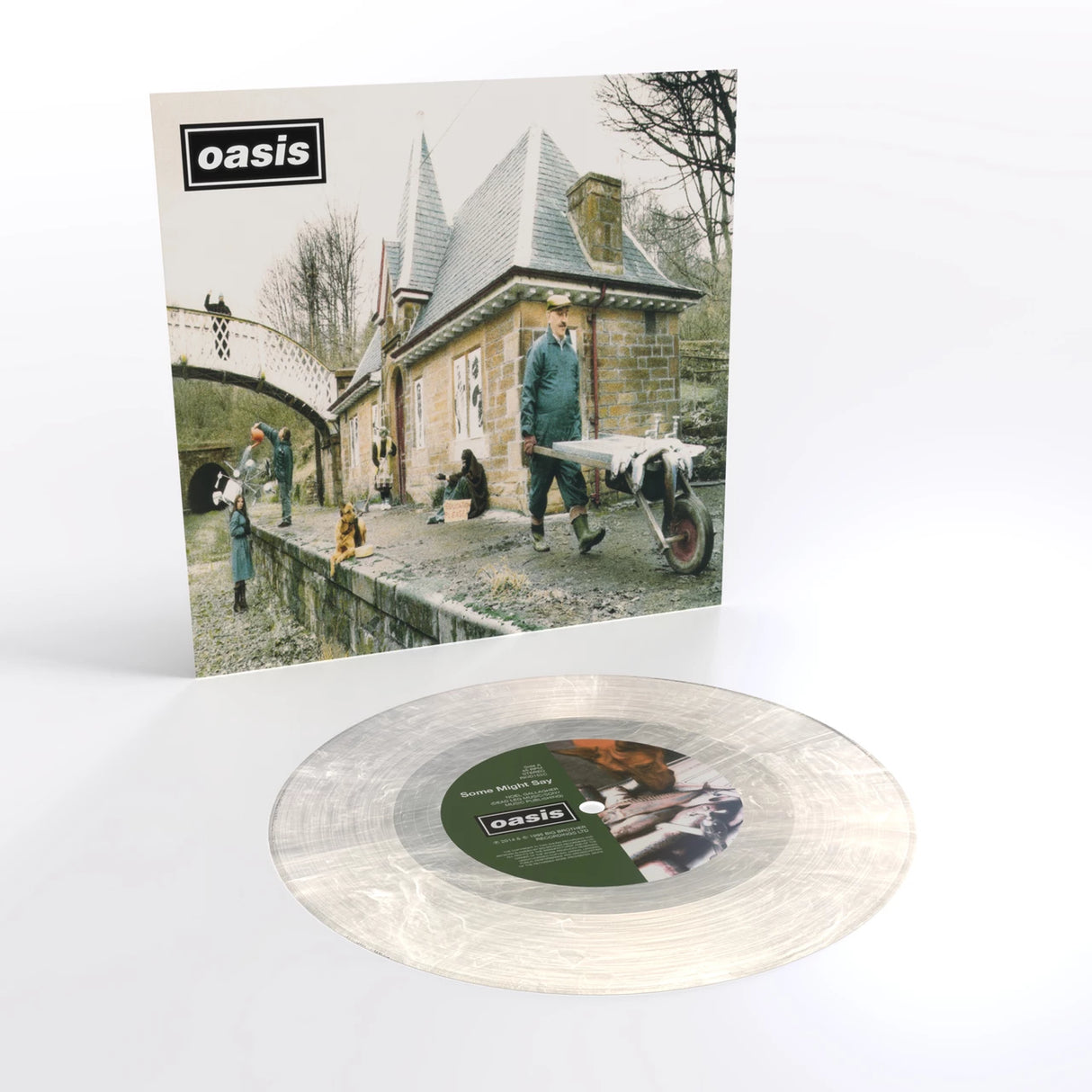 Oasis - Some Might Say - 30th Anniversary - Pearl VINYL