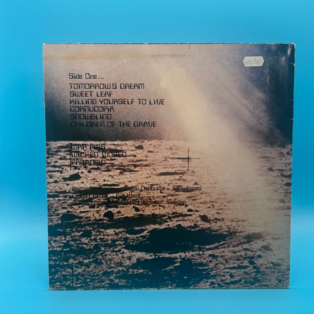 Black Sabbath - Live at Last Vinyl