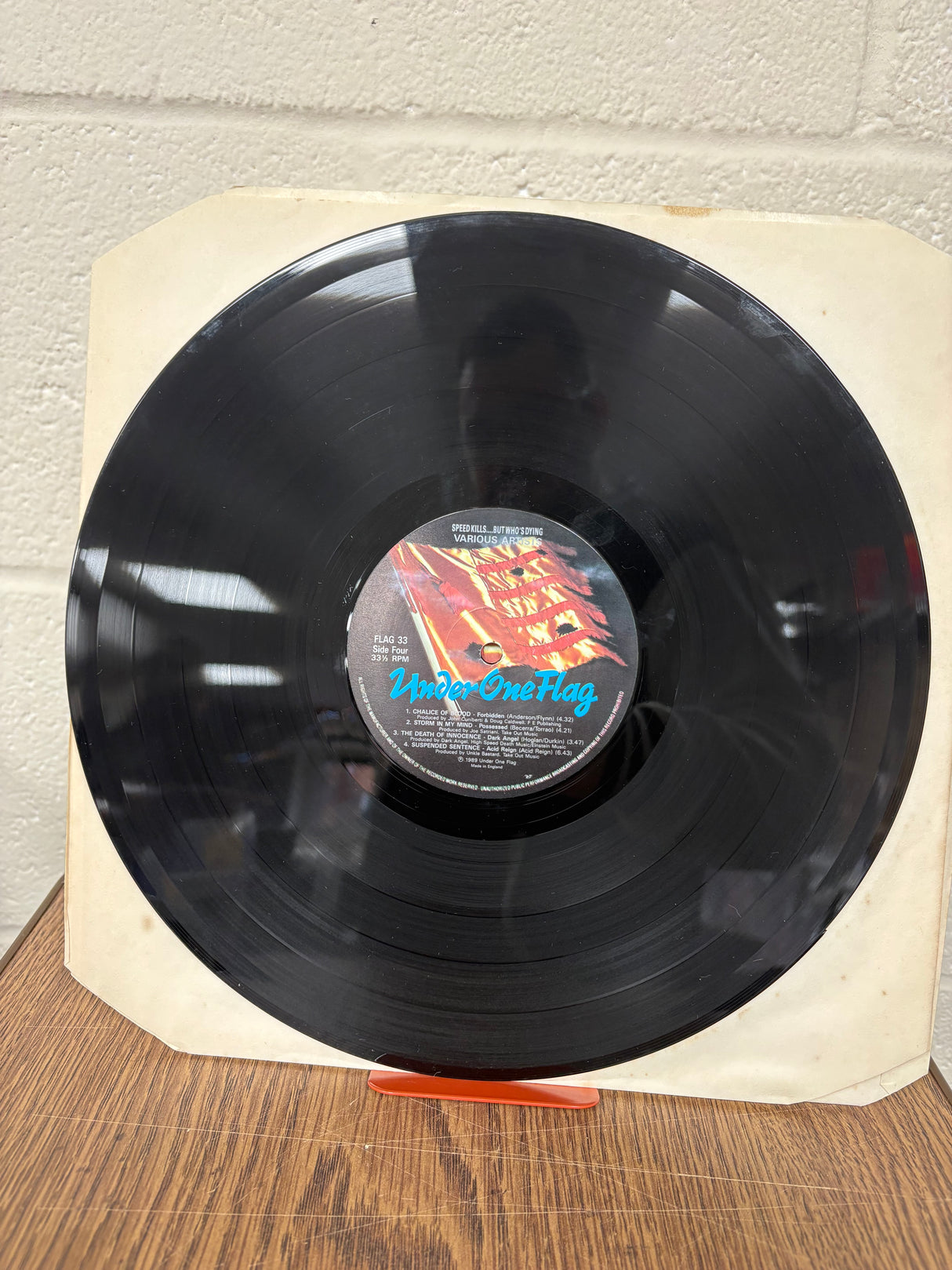 Speed Kills..... But who's Dying - Volume 4 - VINYL