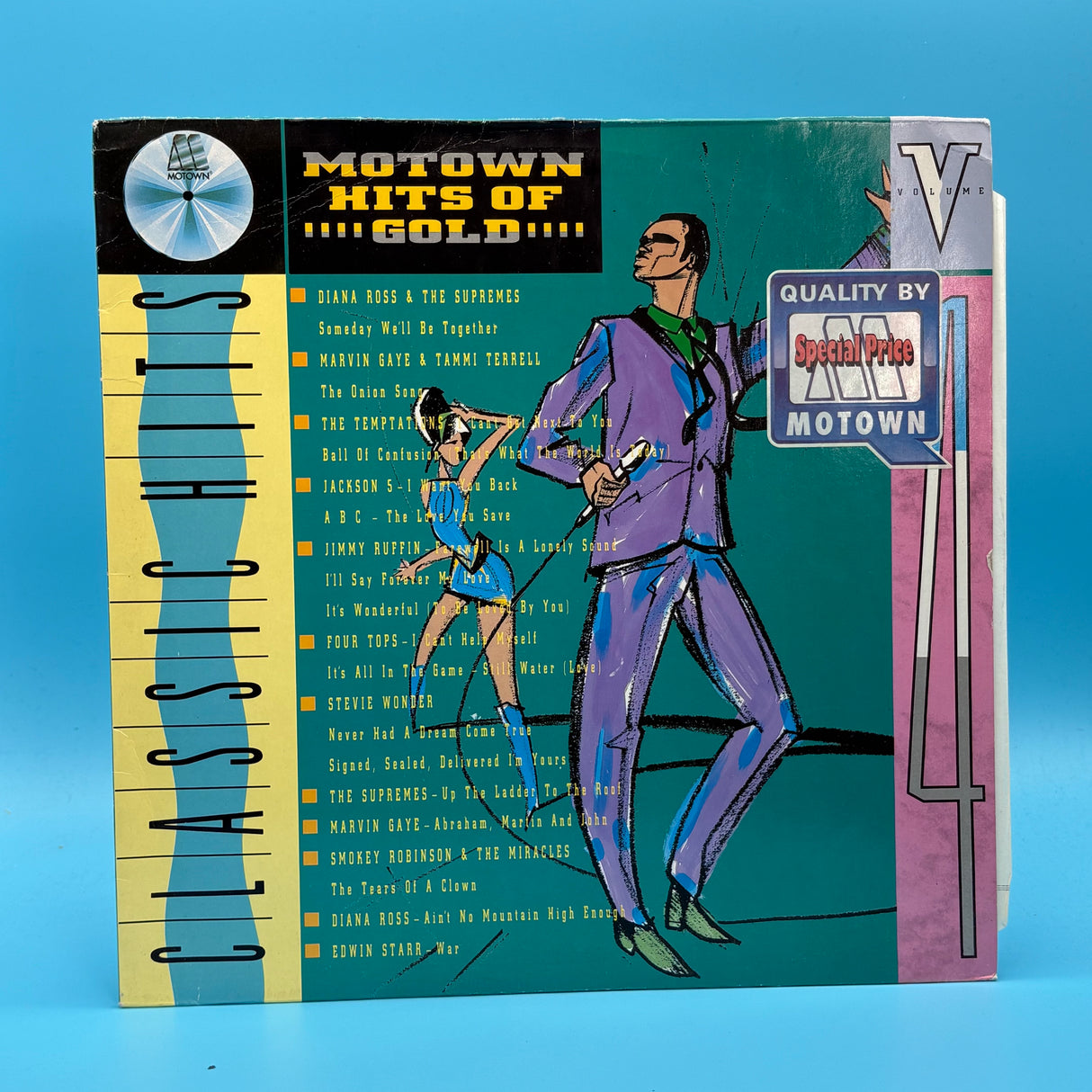 Motown Hits Of Gold Vol 4 Vinyl