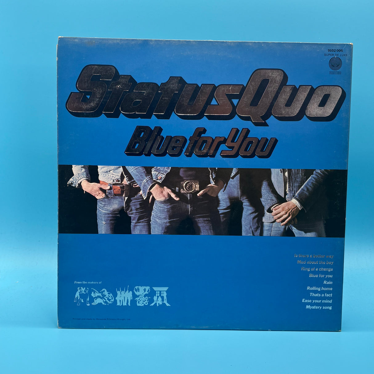 Status Quo - Blue For You Vinyl