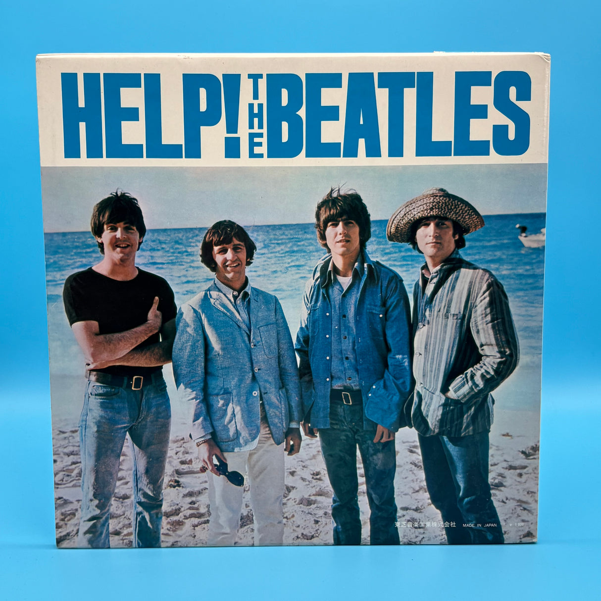 The Beatles - Help! Japanese Press Translucant Red Vinyl