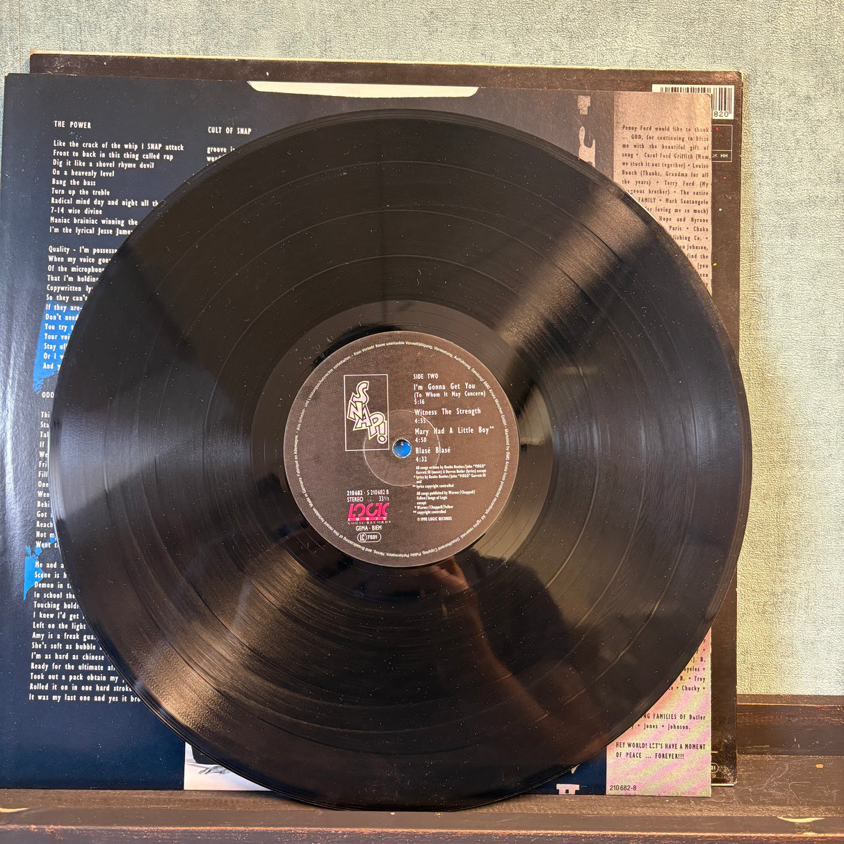 Snap! - World Power - VINYL