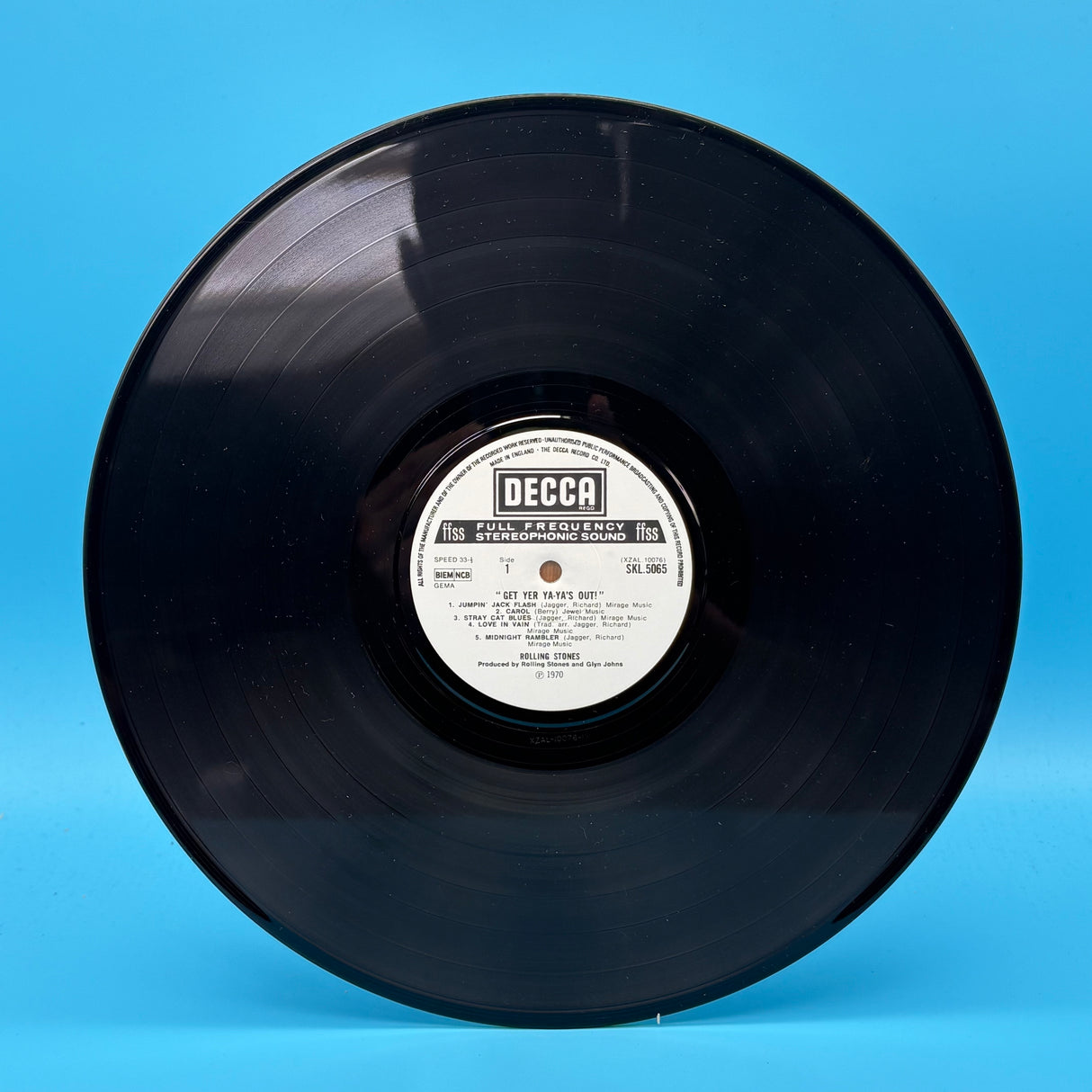 The Rolling Stones - Get Yer Ya-Ya's Out White Label Vinyl