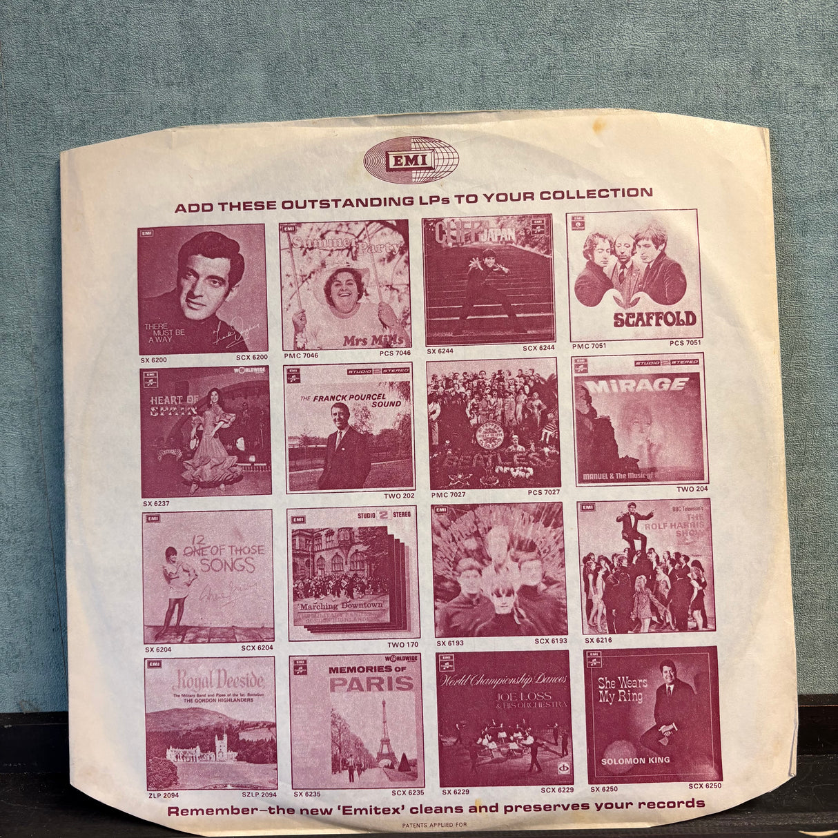 The Rolling Stones - Beggars Banquet - DECCA Blue Label Stereo - VINYL