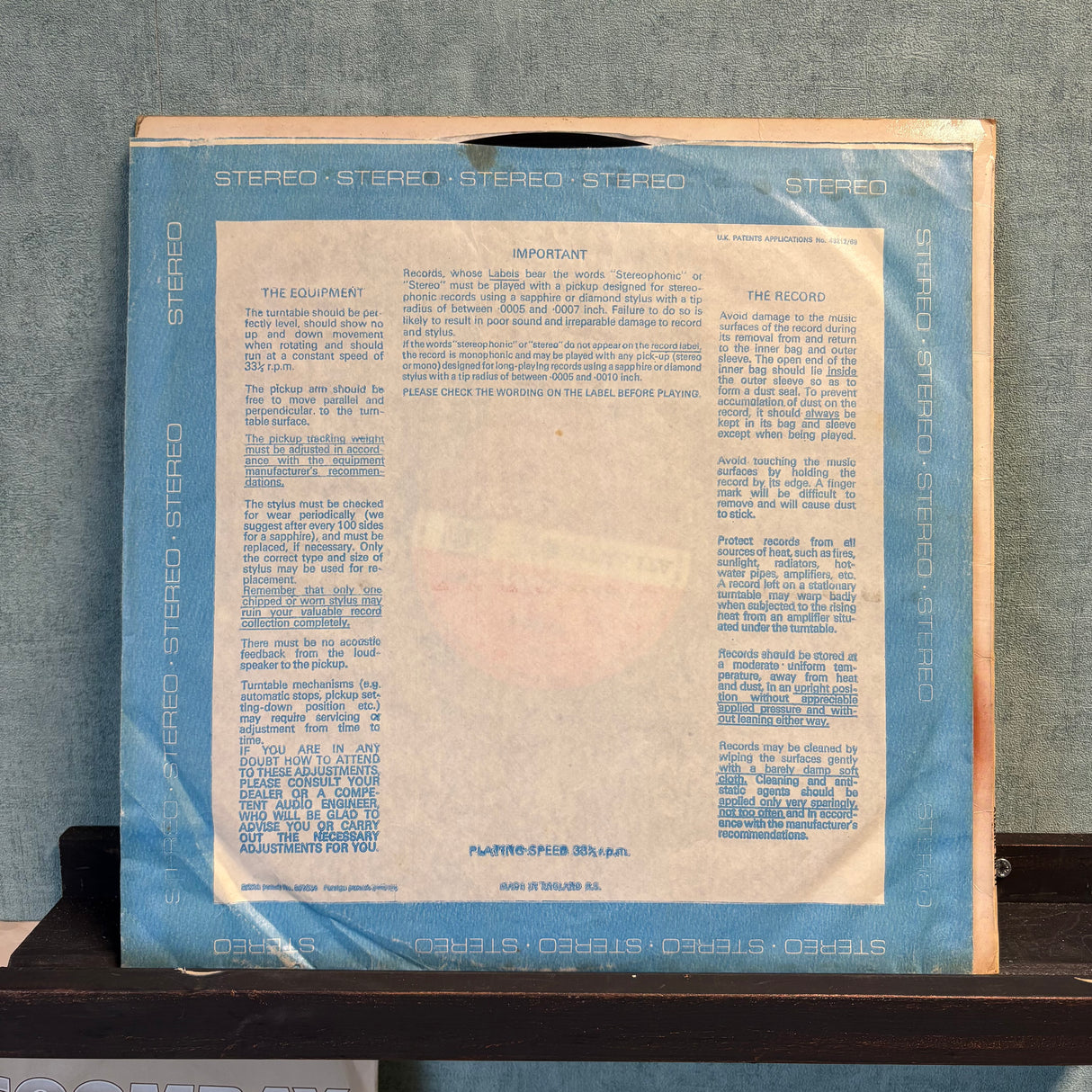 Led Zeppelin - 1 - Plum Atlantic - VINYL